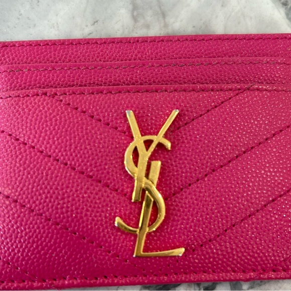 Authentic YSL Card Holder 🩷 - Picture 4 of 5